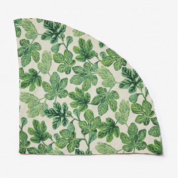 Bonnie and Neil | Tablecloth | Fig Green | Round